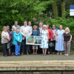 Edale train station group picture