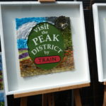 Visit the Peak District by Train Art