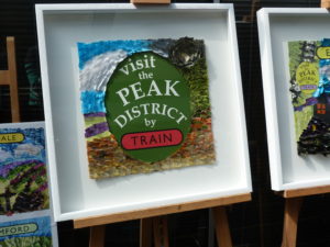 Visit the Peak District by Train Art