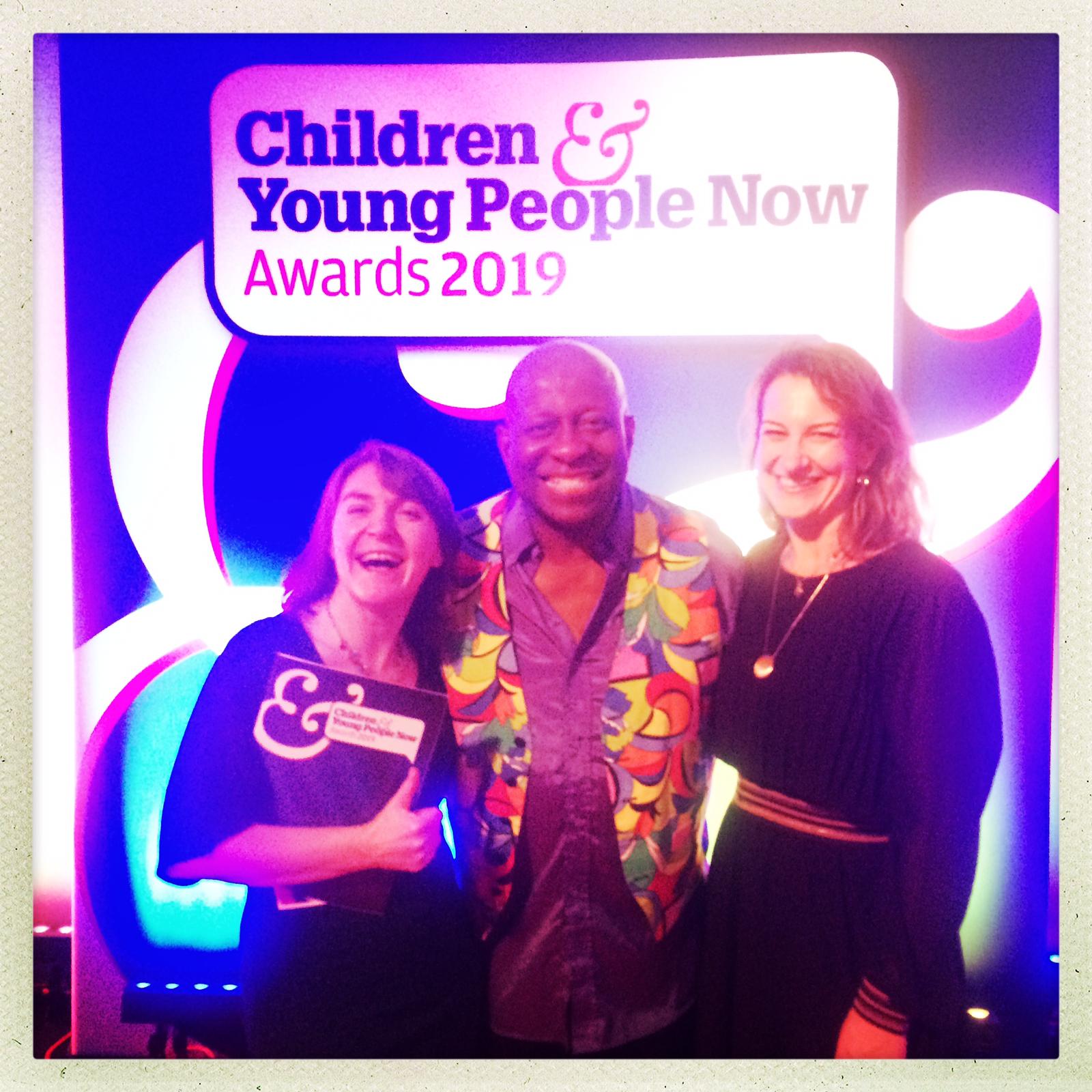 NOMINATED!  Children and Young People Now Awards 2019