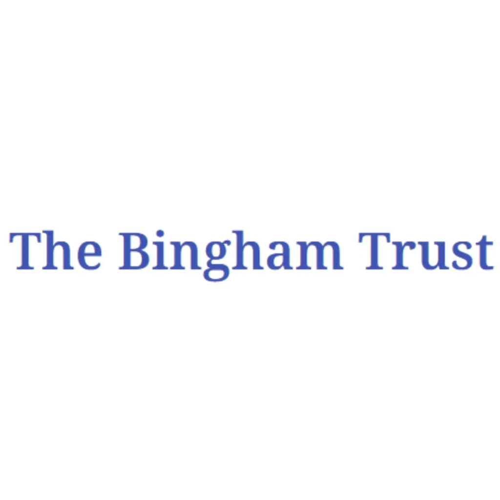 The Bingham Trust logo in blue.